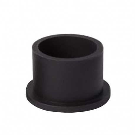 Čierne silikónové kalíšky 12 mm (10 ks)