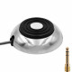 Elite - Round Foot Switch Silver