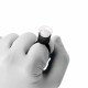 Sterile ring holder with cup - Black
