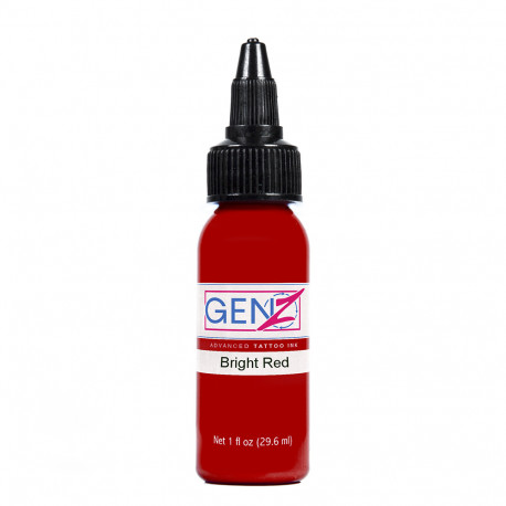 Intenze Ink Gen-Z - Bright Red (1 oz)