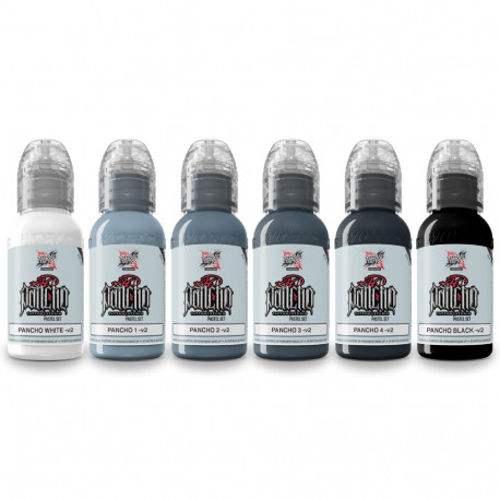 World Famous Limitless - Pancho Pastel Grey Set -v2 (6x 1 oz)