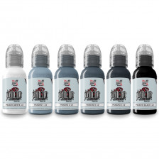 World Famous Limitless - Pancho Pastel Grey Set v2 (6x 30 ml)