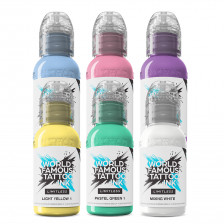 World Famous Limitless - Pastel Collection set (6x 30 ml)