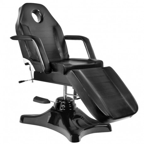Tatérské hydraulické kreslo - Black