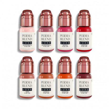 Perma Blend Luxe - Pucker Up Buttercup Lip Set (8 x 15 ml)