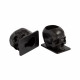 Saferly - Skull kalíšky na farbu (black) - 200 ks