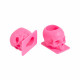 Saferly - Skull Ink Cups (pink) - 10 pcs