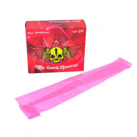 Clipcord sleeves - pink (125 pcs)
