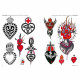 Idea Tattoo Collection - Sacred and Anatomic Hearts