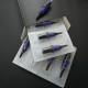 Ballpoint cartridge pro trénování techniky tetování (modrá)
