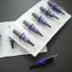 Ballpoint cartridge pro trénování techniky tetování (modrá)