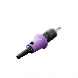 Ballpoint cartridge pro trénování techniky tetování (fialová)