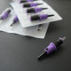 Ballpoint cartridge for training tattoo technique (violet)
