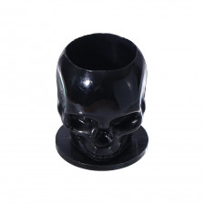 Skull kalíšky na barvu (černé) - 200 ks