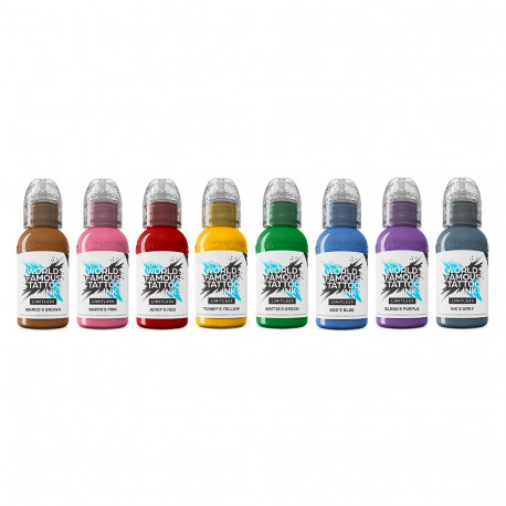 World Famous Limitless - The Mambo Destrutturato Family set (8x 30 ml)