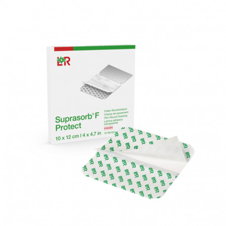 L+R - Suprasorb F Protect (sterile) 10 cm × 12 cm