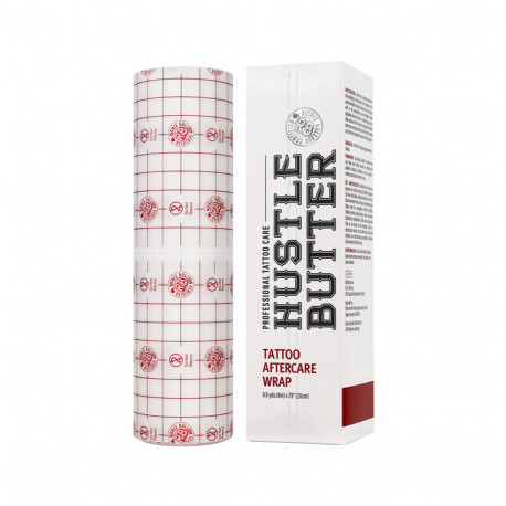 Hustle Butter -Tattoo Aftercare Wrap ochranná tetovacia fólia v roli (20 cm x 8 m)