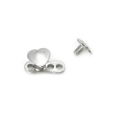 Microdermal - Disc heart