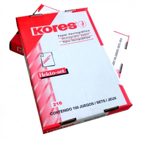 Kores - Obtlačací hektografický papier