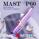 Mast - P60 Wireless Tattoo Pen Machine + 2 Batteries Gold