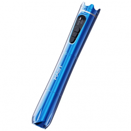 Mast - Crown Wireless Tattoo Machine Blue