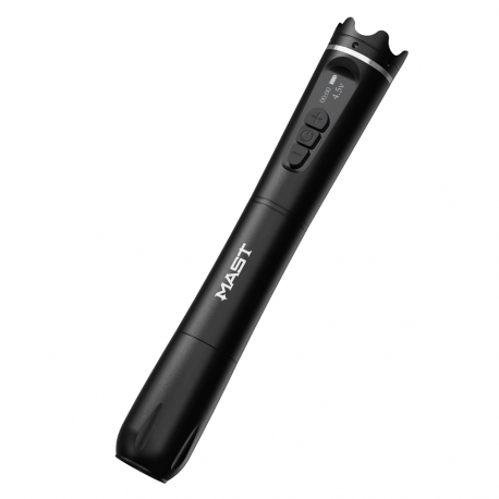 Mast - Crown Wireless Tattoo Machine Black