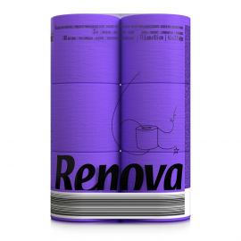 Renova - Toaletný papier fialový 6 ks
