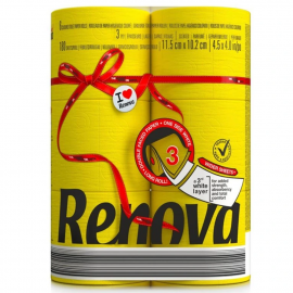 Renova - Toaletní papír Maxi žlutý 6 ks