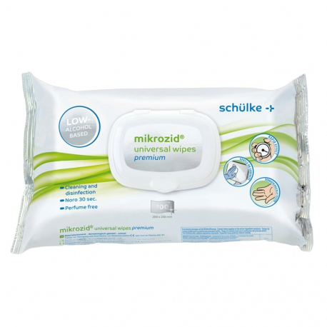 Schülke - Mikrozid® Univerzal Wipes Premium 100 ks