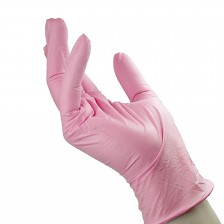 Unigloves - Pink Pearl - Pink Nitrile Gloves XS