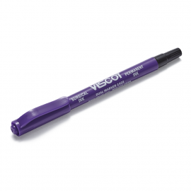 Viscot - Twin Tip Skin Marker (čierna / fialová) 