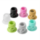 Basic - Skull Silicone Ink Cups (200 ks)