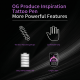 OG Produce – Pioneer-Inspiration Wireless Tattoo Pen Black – Dual Stroke (3,5 mm / 4,2 mm)