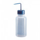 Basic - Modrá fľaša s pipetou 500 ml