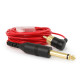 Elephant - RCA kabel růžový (zahnutý)