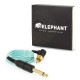 Elephant - RCA kábel červený (zahnutý)