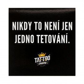 Samolepka - Tetuji, teda jsem (9,5 x 9,5 cm)