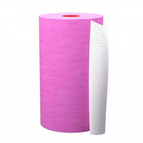 Renova paper towels, magenta