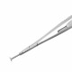 Tweezers for piercing jewelry 1,2 mm
